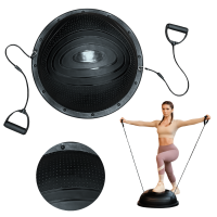 Linea Sport - Media Pelota Tipo Bosu 58 Cm Con Líneas Para Entrenamiento