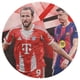 thumbnail image 3 of Harry Kane theme Round Coral Fleece Floor Mat Non slip Non shedding Washable Durable Area Rug For Living Room Bedroom Kids Room 60cm, 3 of 6