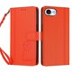 thumbnail image 3 of Funda Cartera Trébol para iPhone 17e/iPhone 16e con Ranuras Tarjetas y Carga Inalámbrica Naranja, 3 of 6
