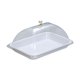 thumbnail image 2 of Soporte Para Tartas Con Tapa, Plato Transparente Para Postres, Tienda, Comedor, Restaurante, Color Blanco, 2 of 5