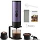 thumbnail image 1 of Portable Espresso Coffee Machine,Mini Travel Coffee Maker,Self-Heating & Rechargeable with Smart Display,3-in-1 for Ground, Capsules & Pods,Compact Espresso Maker for Travel & Camping, 1 of 3