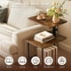 thumbnail image 4 of Mesa auxiliar Faesun giratoria de 360° con altura de almacenamiento ajustable, 4 of 9