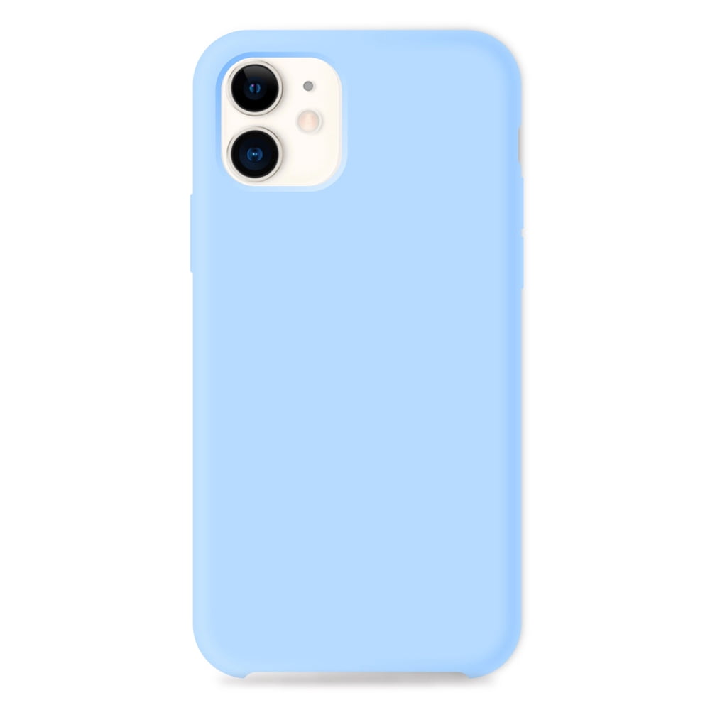 Genérico - Carcasas Colores Silicona Para Iphone 11 Celeste