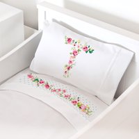 Tuyo Print - Juego De Sábanas Moisés - Colecho Letras Vintage T