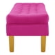 thumbnail image 3 of Banqueta Wood 2c Felpa 01 Fucsia, 3 of 4