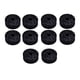 thumbnail image 4 of 10x Soporte De Platillo Fieltros Instrumento De Percusión Hi Hat Embrague Fieltros Reemplazo Negro, 4 of 5