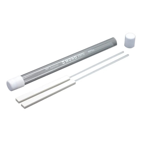 Repuesto Tombow Mono Zero Goma - 2.5 Mm (rectangular) Blanco