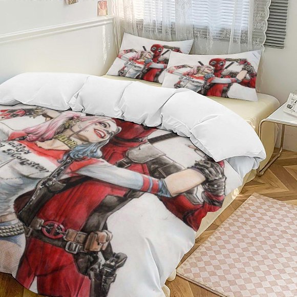 Juego De Ropa De Cama De Microfibra Deaool Down Nordic Cover Ligero De 3 Piezas Ligero Y Cómodo