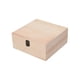 thumbnail image 1 of Caja De Almacenamiento De Madera Decoraciones Portátiles Para El Hogar Caja De Regalo Sin Terminar Caja De Baratijas De Madera 23x23x10cm, 1 of 5