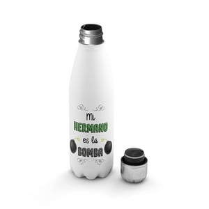 Creango - Botella Agua Termica Mi Hermano Es La Bomba De Acero Inoxidable