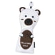 thumbnail image 1 of Cubierta De Cabeza De Palo De Golf PU Cuero Cute Bear Driver Hybrid Fairway Cover FW, 1 of 5