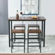 thumbnail image 2 of Set de comedor para cocina con pisos taburetes madera industrial, 2 of 7