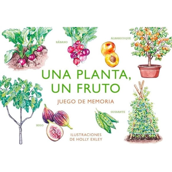 Una planta, un fruto. Juego de Memoria