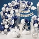 thumbnail image 5 of Balloon JHESAO, paquete de 200 unidades, color azul marino, 5 pulgadas, perla, látex, 5 of 7