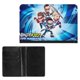 thumbnail image 2 of Niños Ninja Porta Pasaporte y Cartera de Viaje Premium de Cuero PU, Funda de Pasaporte Bloqueo RFID con Ranuras para Tarjetas de Crédito, Estuche para Libro de Pasaporte para Familia 10cm × 15cm, 2 of 6