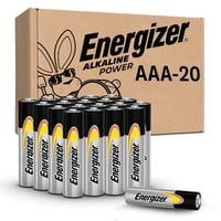 Batería Energizer Alkaline Power Aaa De 1,5 V (Paquete De 20)
