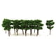 thumbnail image 1 of 25 Piezas 6,8 Cm Verde Oscuro Modelo árboles Tren Conjunto Jardín Paisaje Diseño Escala Z, 1 of 1