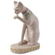 thumbnail image 3 of Estatua De Gato Mau Egipcio De Piedra Arenisca, Escultura Tallada A Mano, Figura Coleccionable, 3 of 3