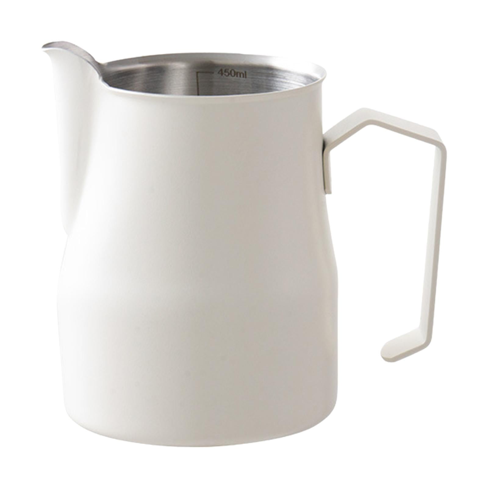 Bothyi - Jarra Para Espumar Leche De Acero Inoxidable Para Restaurante De Chocolate Caliente En Casa