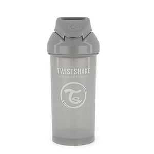 Twistshake - Vaso Con Bombilla 360Ml Gris