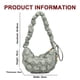 thumbnail image 2 of Bolso De Mano Acolchado Para Mujer, Ligero Y Acolchado, Tipo Hobo, 2023, Con Pliegues En Forma De Nube., 2 of 5