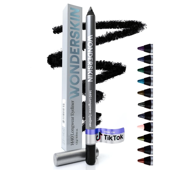 Lápiz delineador Wonderskin 1440 Longwear Waterproof Black