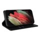 thumbnail image 5 of Funda Billetera de Cuero para Samsung Galaxy S21 Ultra con Tarjetero y Soporte - Tapa Magnética Negro, 5 of 6