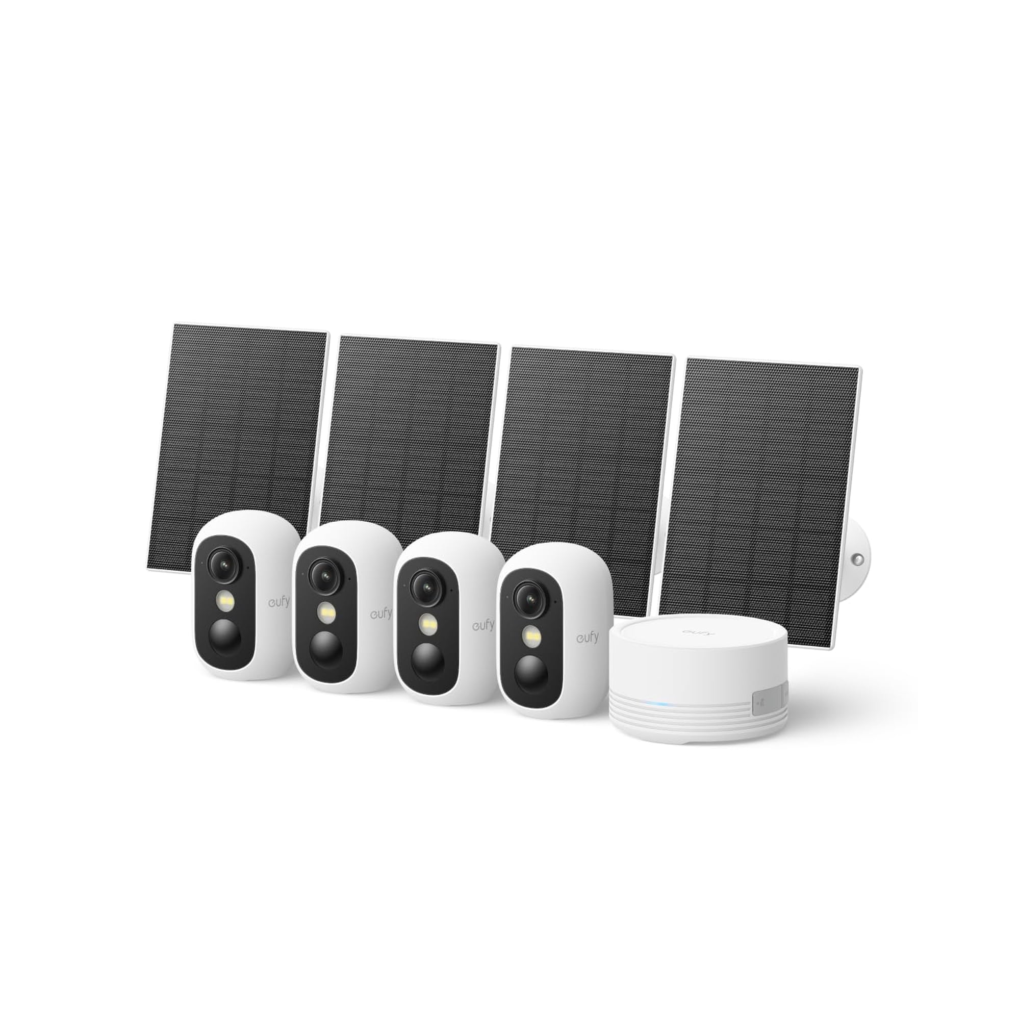 Cámara De Seguridad Eufy Security Eufycam C35 Kit De 4 Cámaras Con Panel Solar