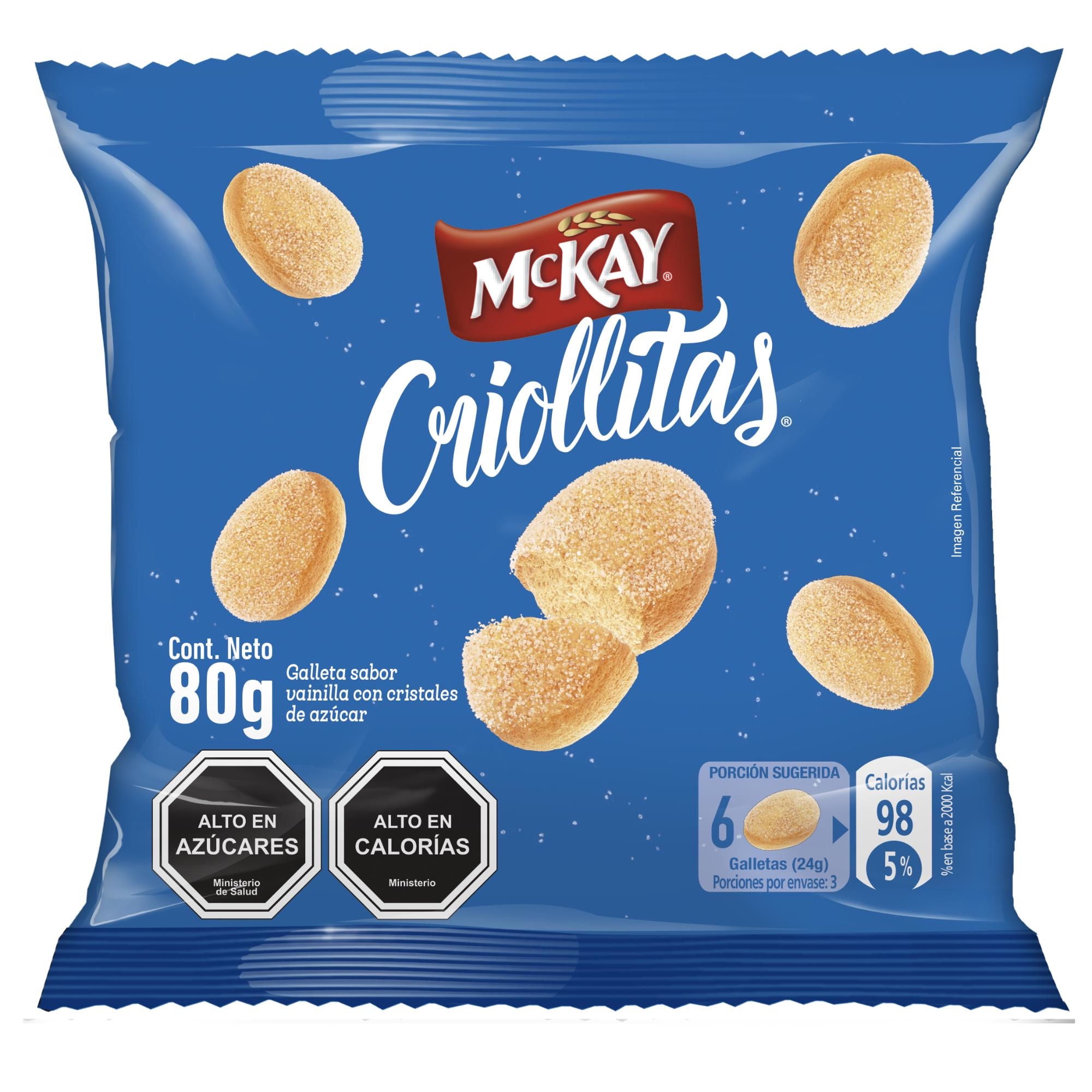 Galletas Criollitas Bolsa 80 g McKay