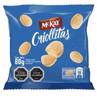 Galletas Criollitas Bolsa 80 G Mckay