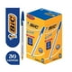thumbnail image 2 of Lápiz Pasta Azul Cristal Punta Media 50 unid, 2 of 6