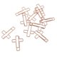 thumbnail image 5 of Clips de papel de oficina de metal en forma de cruz de 10 piezas Abrazaderas de boletos Marcadores, 5 of 5