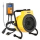 thumbnail image 1 of Calefactor para invernadero Noarixa 1500W con termostato digital, amarillo, 1 of 6