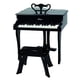 thumbnail image 3 of Set de juguetes musicales Piano Hape Classic Grand Black de 30 teclas para niños, 3 of 6