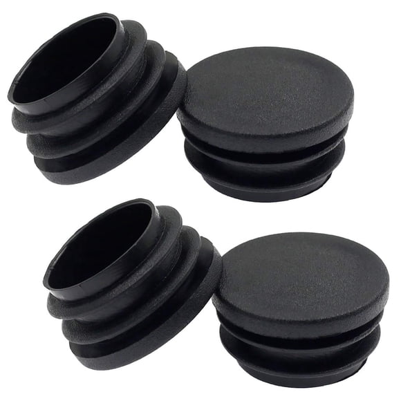 Tapón plástico redondo Suiwotin para tubo de 32 mm de diámetro exterior (4 piezas)