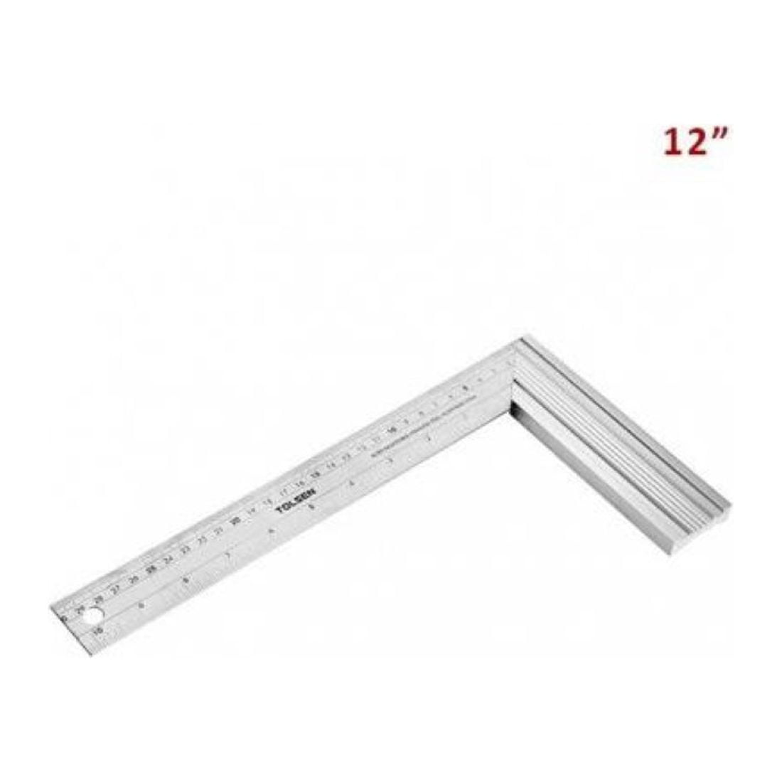 Tolsen - Escuadra Carpintero Aluminio 300Mm/12""