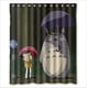 thumbnail image 1 of Cortina de ducha con diseño de Mi vecino Totoro, juego de cortinas de baño con ganchos, tamaño 60 x 72 pulgadas, 1 of 3