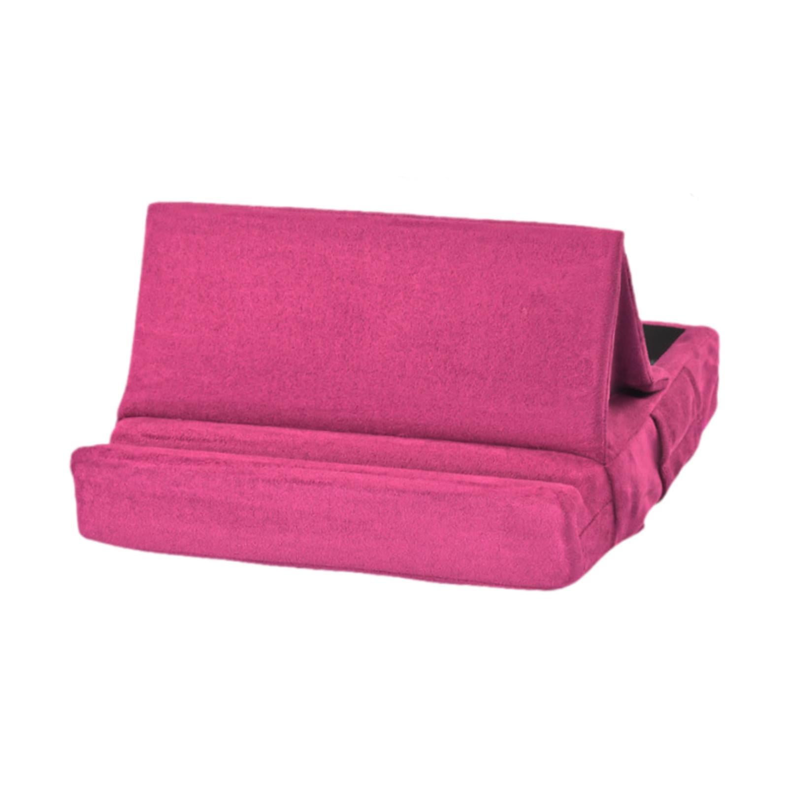 Magideal - Soporte De Almohada Para Tableta, Base De Almohadilla Suave Para Tableta, Soporte De Computadora Plano, Cómodo Y Portátil Con Múltiples Ángulos Para L Rojo