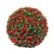 thumbnail image 5 of Bola topiaria colgante de flores de simulación, 7.8 pulgadas, material de PE, accesorio multiusos, duradero, decoración floral realista para cafetería Estilo B, 5 of 5