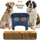 thumbnail image 4 of Cuencos Elevados para Perro Neater Pet Brands Deluxe Antigoteo Azul, 4 of 9