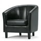 thumbnail image 1 of Poltrona Sitial Butaca Sillón Milán - Negro, 1 of 3