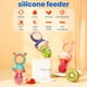 thumbnail image 3 of Comedero de fruta para bebés Rabbitcozy con 3 bolsas de silicona, 3 of 9