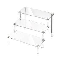 Magideal - Soporte De Exhibición Acrílico Para Exhibición De Joyería, Estante Elevador Rectangular, Elevador De Exhibición Acrílico Para Bufés De Dulces, Decorac 20 Centímetros