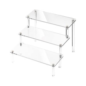 Magideal - Soporte De Exhibición Acrílico Para Exhibición De Joyería, Estante Elevador Rectangular, Elevador De Exhibición Acrílico Para Bufés De Dulces, Decorac 20 Centímetros