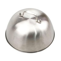 Magideal - Cubierta Para Hamburguesas, Cubierta De Cúpula Para Parrilla, Herramienta Para Barbacoa, Cúpula De Plancha Resistente, Cúpula Para Derretir Queso Para