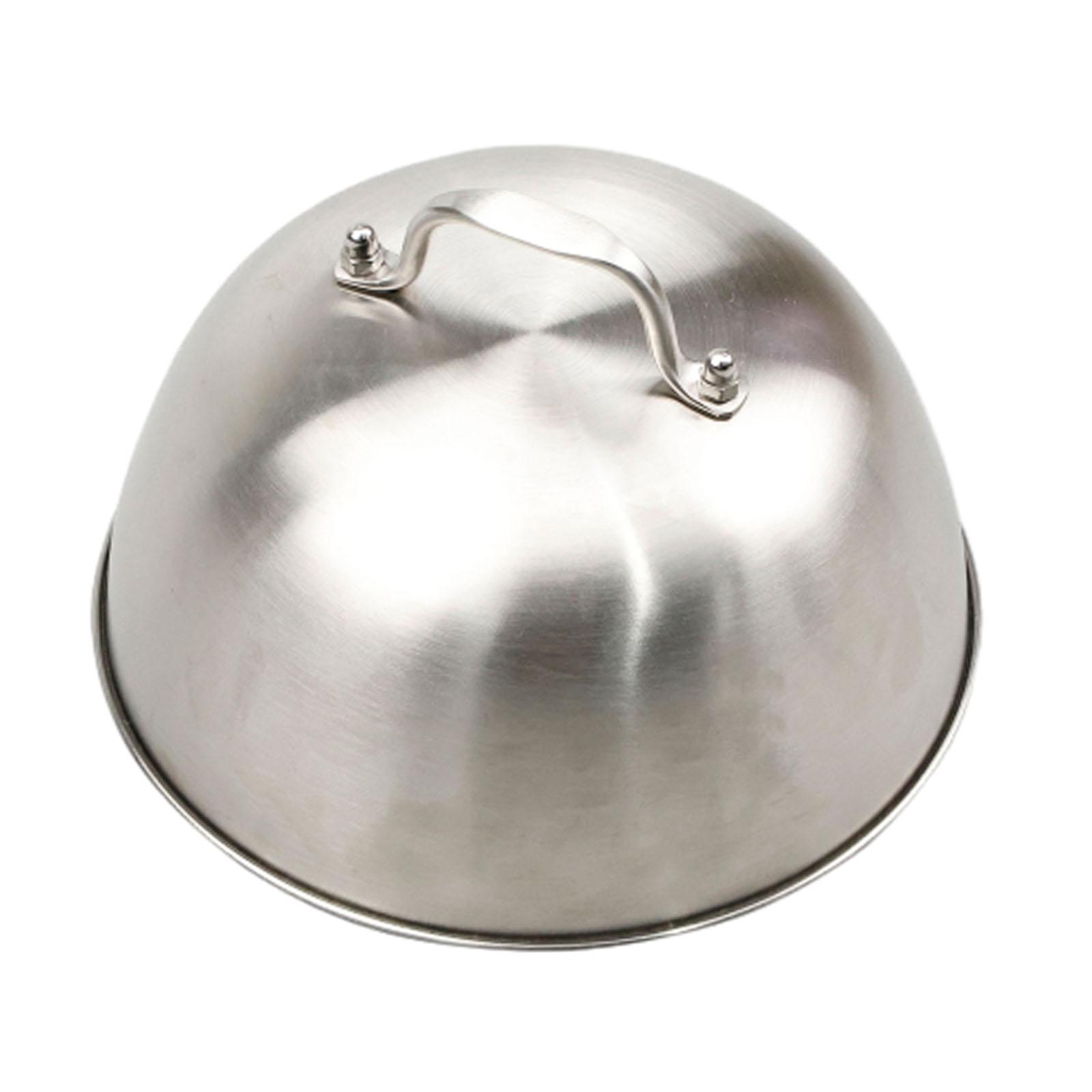 Magideal - Cubierta Para Hamburguesas, Cubierta De Cúpula Para Parrilla, Herramienta Para Barbacoa, Cúpula De Plancha Resistente, Cúpula Para Derretir Queso Para