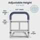 thumbnail image 4 of Barandilla de Cama PELEGON Ajustable 44-53 cm, Hasta 136 kg, 4 of 8