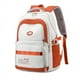 thumbnail image 2 of Famous brand BAIJIAWEI designer fashion backpack for teenage girls High aesthetic orange school bag Middle schoolbag satchel, 2 of 3