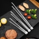 thumbnail image 5 of Pinzas Para Barbacoa De Acero Inoxidable De 3 Piezas, Pinzas Para Parrilla, Pinzas Para Alimentos De Cocina, Pinzas Para Cocinar, Herramienta Para Bistec, Bufé Y Carne., 5 of 5