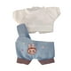 thumbnail image 3 of Ropa Para Muñecas De Peluche De 15 Cm Y 17 Cm, Ropa Para Muñecas De Peluche, Camisetas Y Monos Suaves, 3 of 3